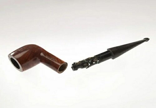 Vintage Smoking Pipe with Concealed Radio Receiver